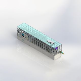 全自动智能电池包膜机
